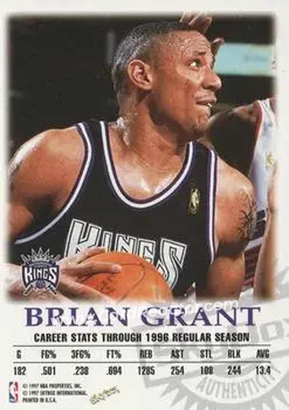 Back of Brian Grant