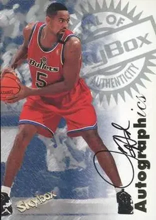 1997-98 SkyBox Premium #NNO Autographics Juwan Howard