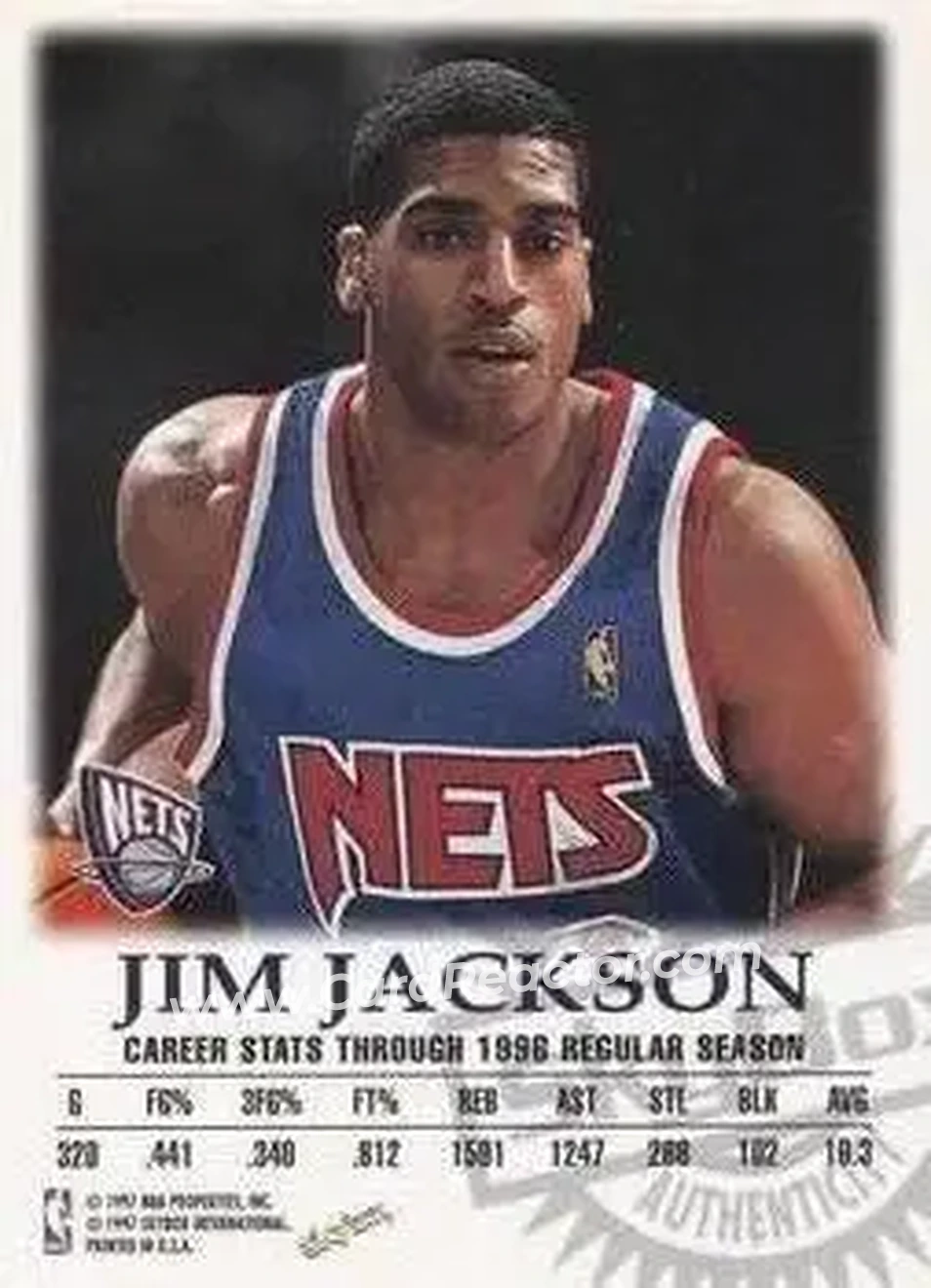 Back of Jim Jackson