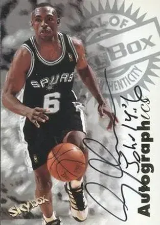 1997-98 SkyBox Premium #NNO Autographics Avery Johnson