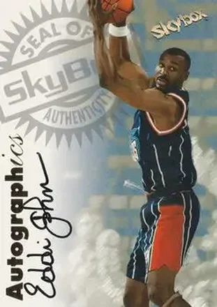 1997-98 SkyBox Premium #NNO Autographics Eddie Johnson