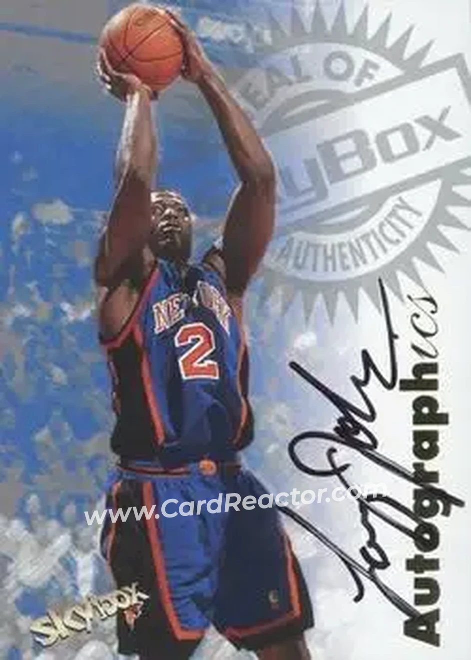 Front of Larry Johnson