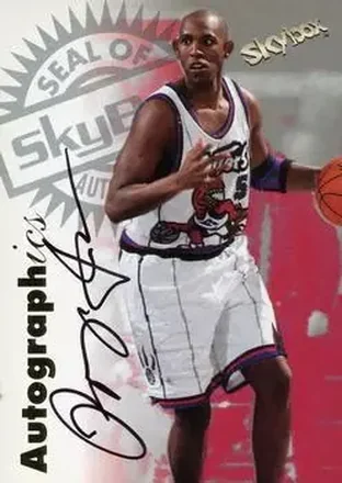 1997-98 SkyBox Premium #NNO Autographics Popeye Jones