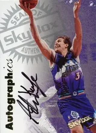 1997-98 SkyBox Premium #NNO Autographics Adam Keefe