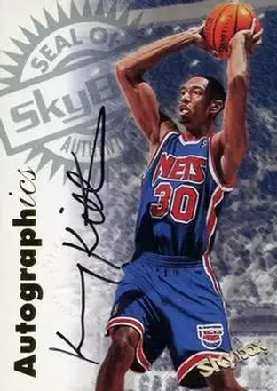 1997-98 SkyBox Premium #NNO Autographics Kerry Kittles