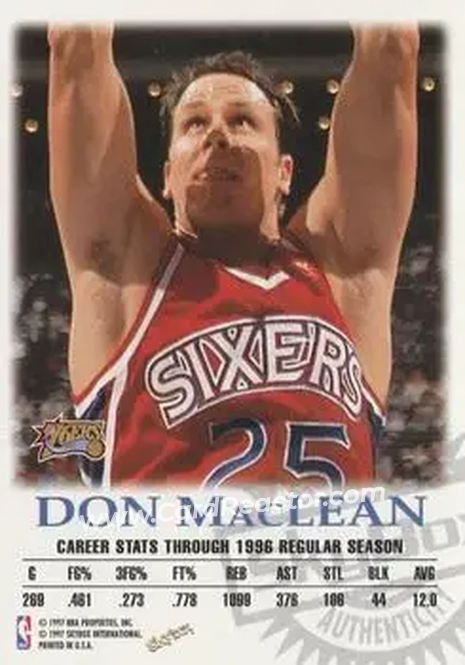 Back of Don MacLean