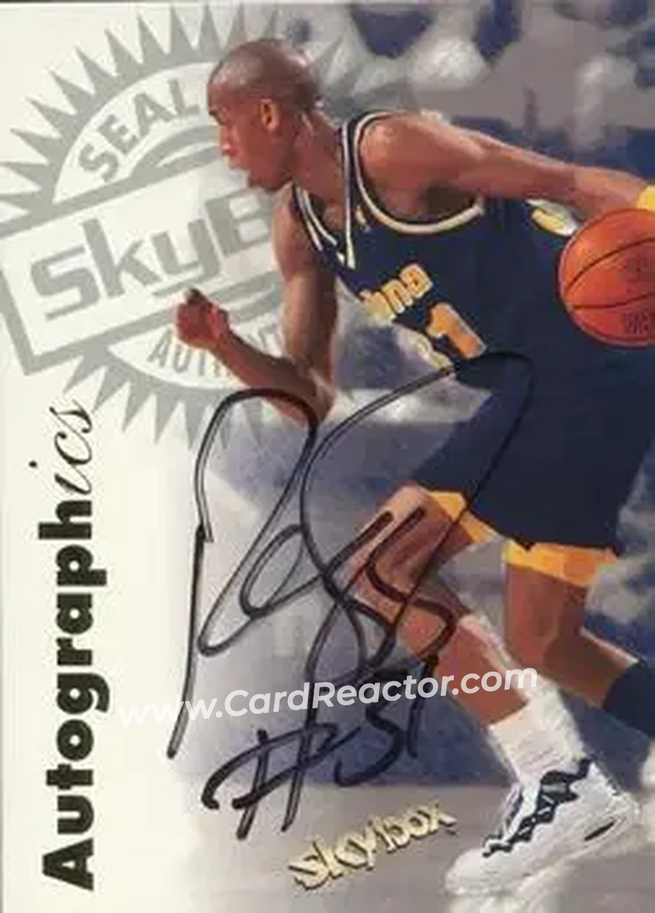 Front of Reggie Miller