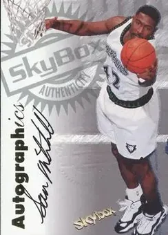 1997-98 SkyBox Premium - Autographics #NNO - Sam Mitchell - Minnesota Timberwolves 1997-98 SkyBox Premium - Autographics #NNO - Sam Mitchell - Minnesota Timberwolves