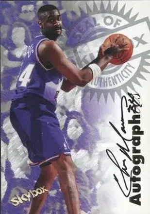 1997-98 SkyBox Premium #NNO Autographics Chris Morris