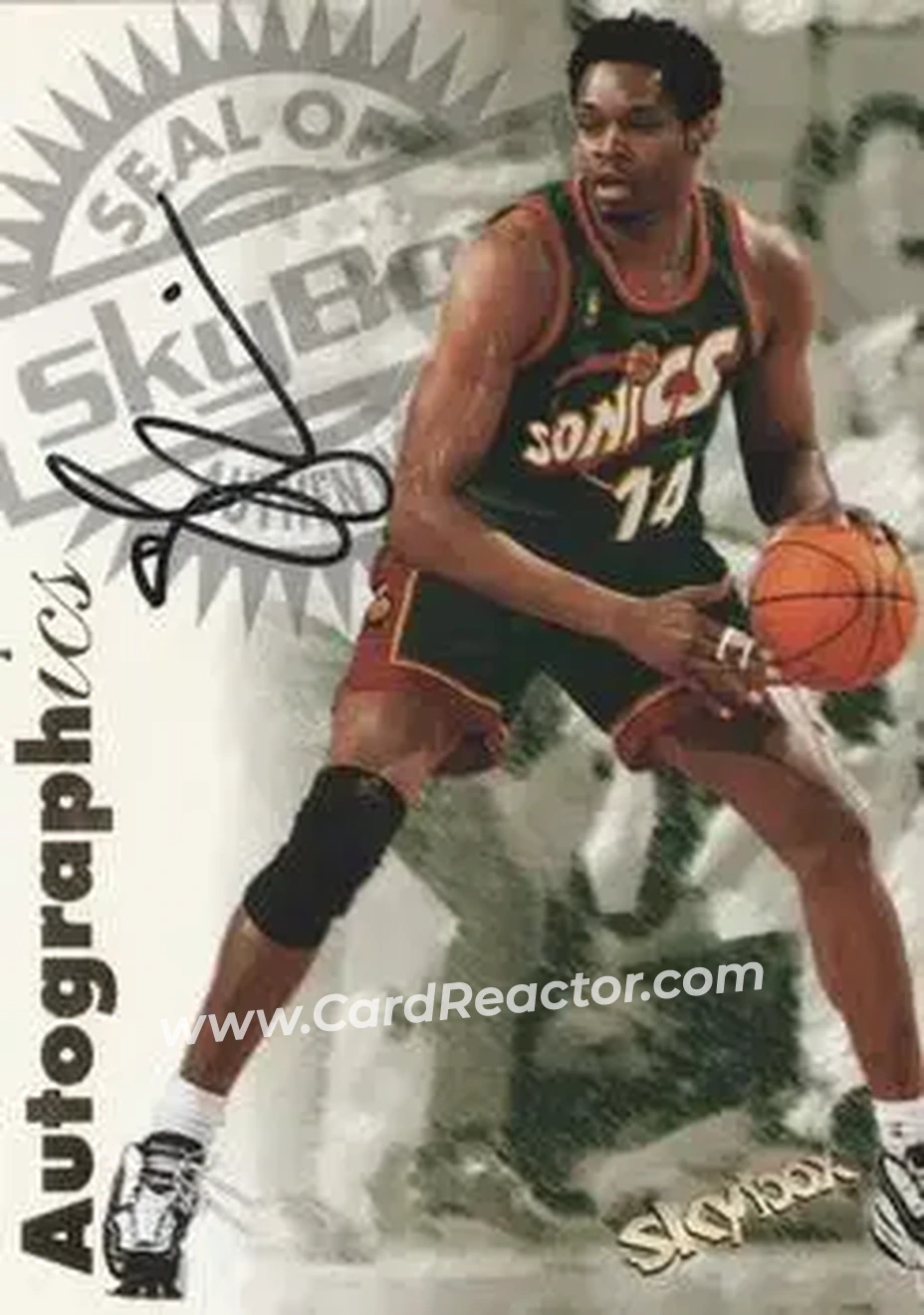 Front of Sam Perkins