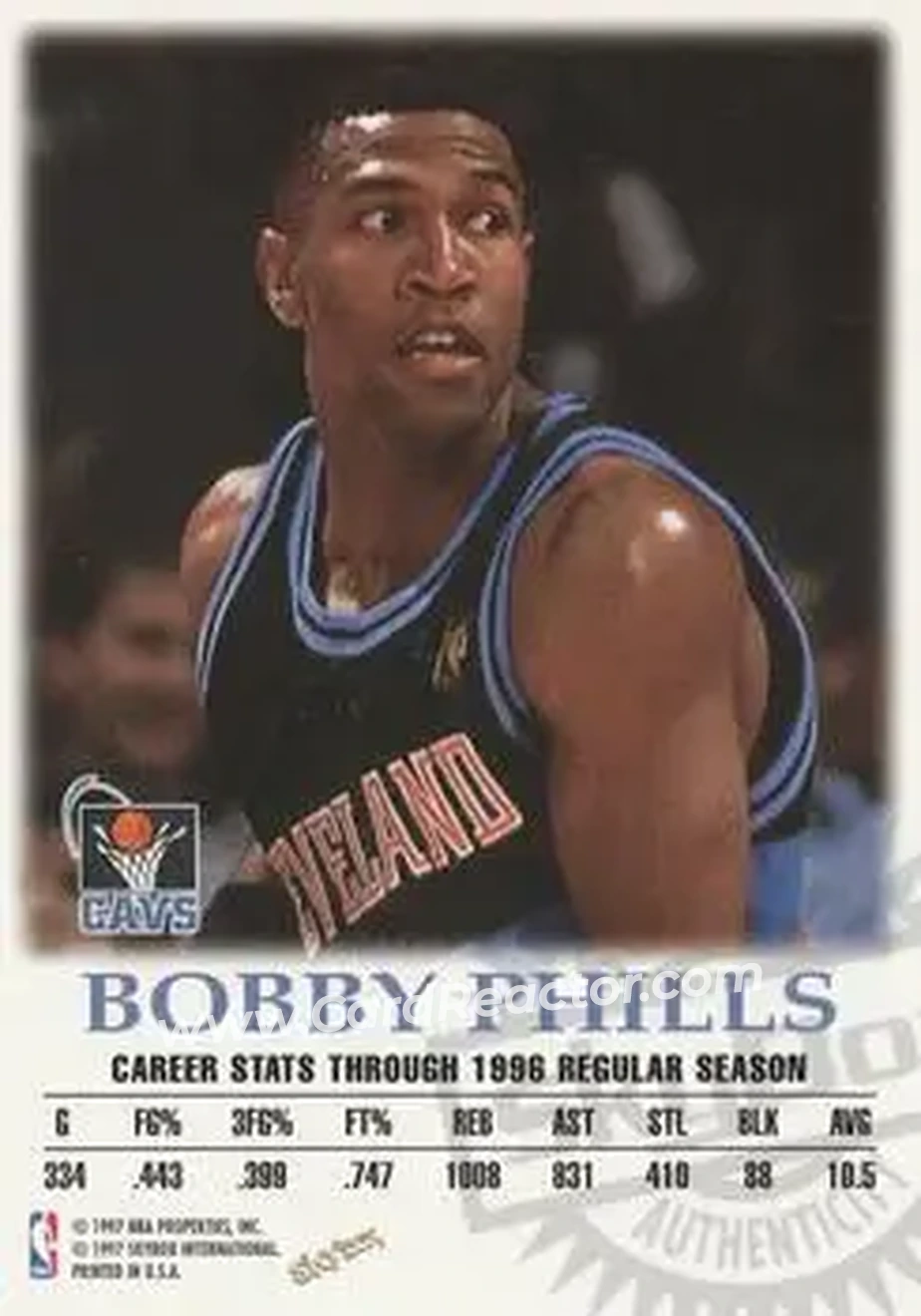 Back of Bobby Phills