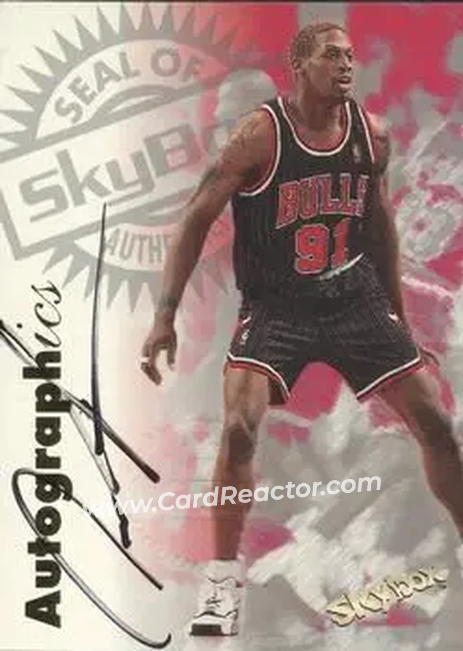 Front of Dennis Rodman