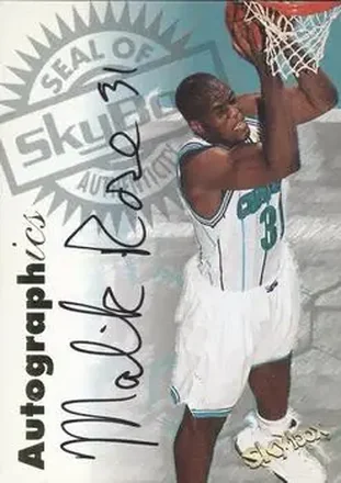1997-98 SkyBox Premium #NNO Autographics Malik Rose