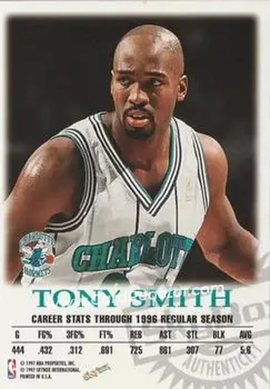 Back of Tony Smith