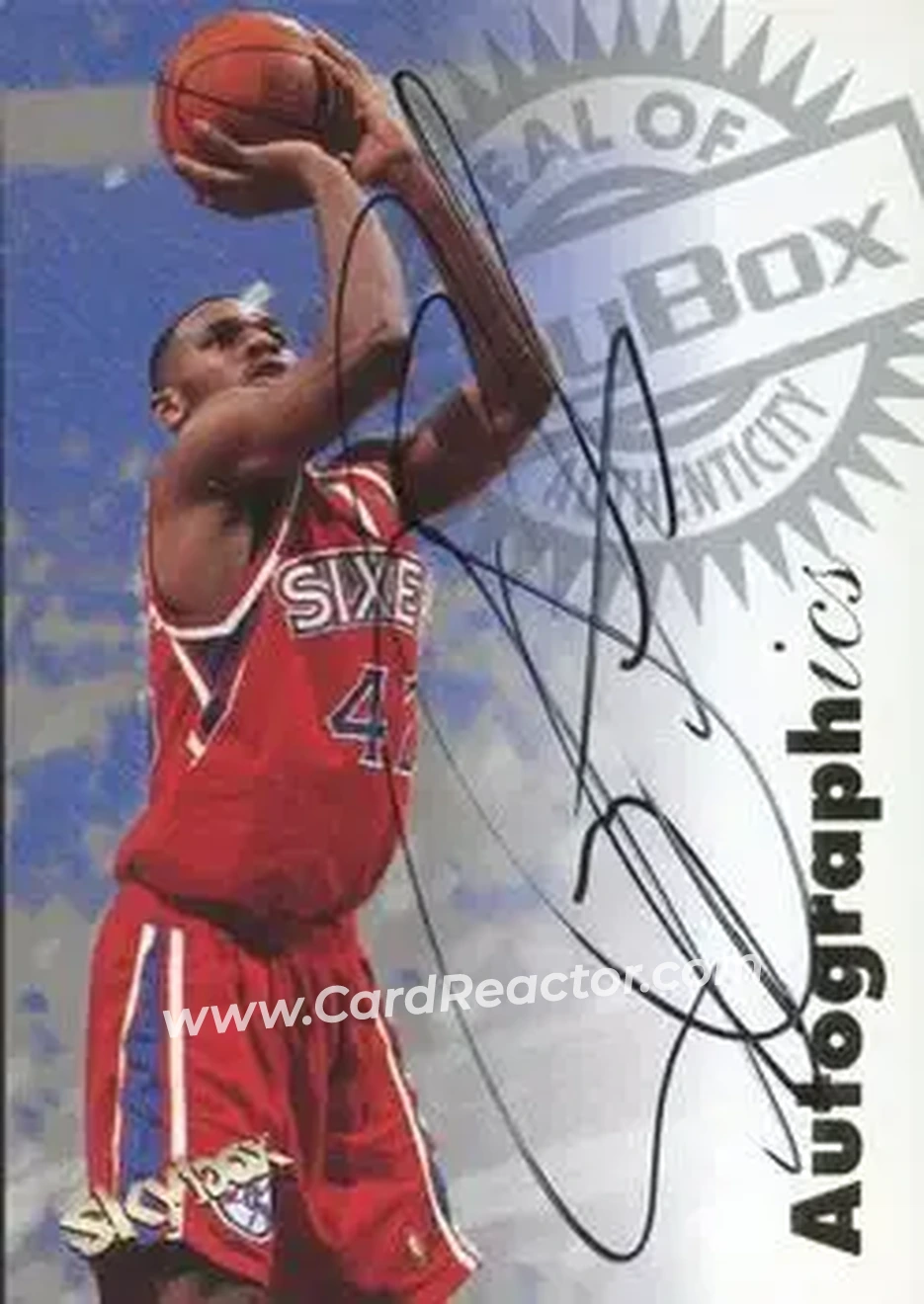 Front of Jerry Stackhouse