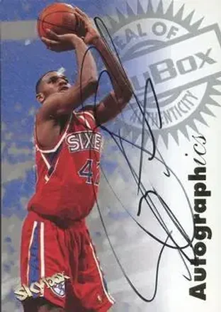 1997-98 SkyBox Premium #NNO Autographics Jerry Stackhouse