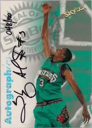 1997-98 SkyBox Premium #NNO Autographics Century Marks Shareef Abdur-Rahim