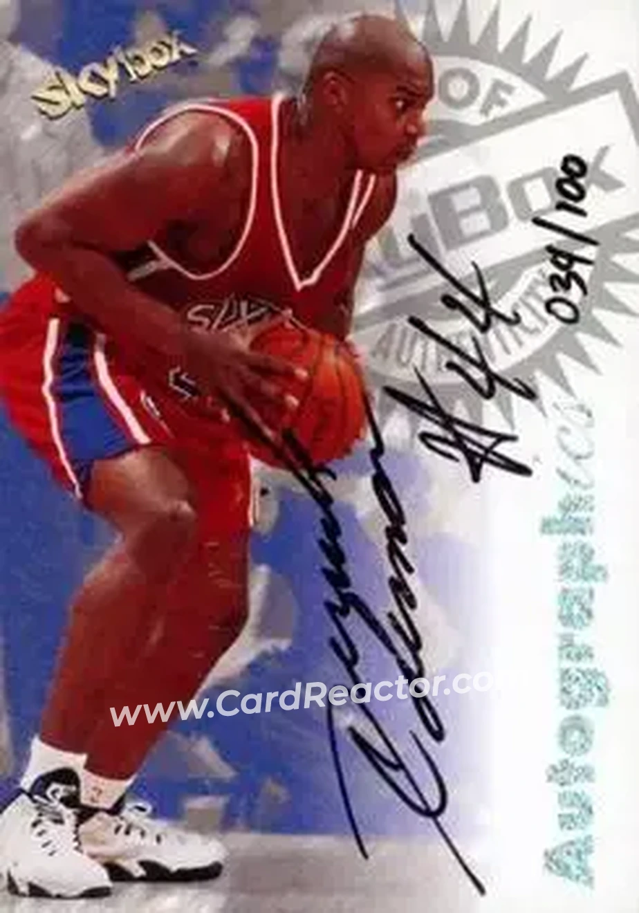 Front of Derrick Coleman