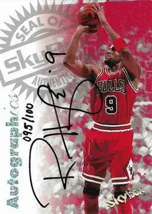 1997-98 SkyBox Premium #NNO Autographics Century Marks Ron Harper