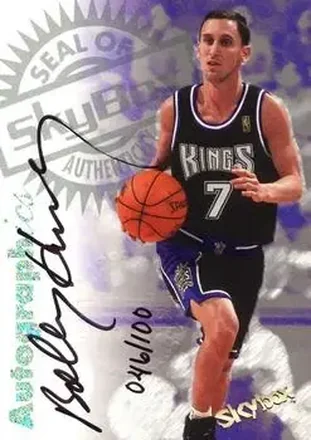 1997-98 SkyBox Premium #NNO Autographics Century Marks Bobby Hurley