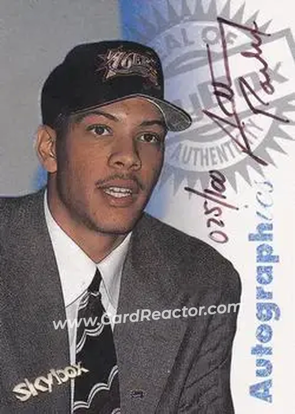 Front of Anthony Parker