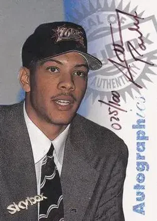 1997-98 SkyBox Premium #NNO Autographics Century Marks Anthony Parker