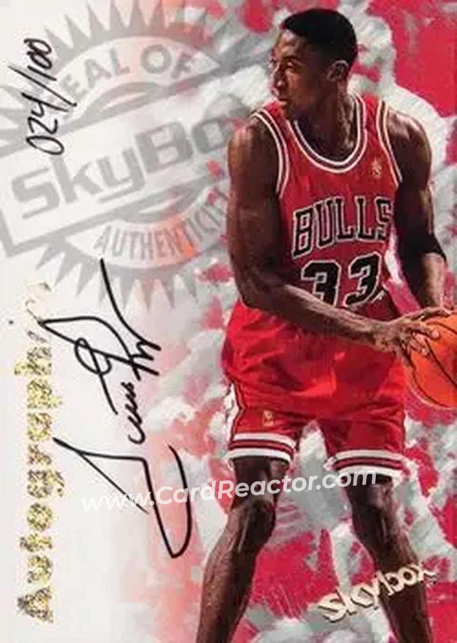 Front of Scottie Pippen