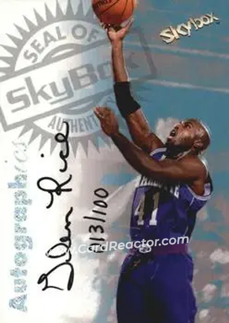 Front of Glen Rice