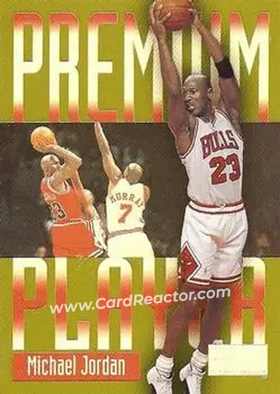 Front of Michael Jordan