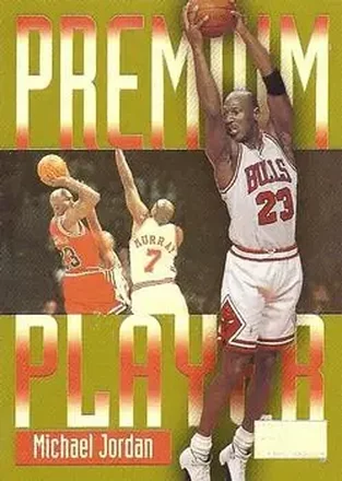 1997-98 SkyBox Premium #1 PP Premium Player Michael Jordan