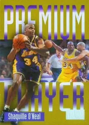 1997-98 SkyBox Premium #4 PP Premium Player Shaquille O'Neal