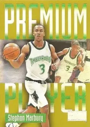 1997-98 SkyBox Premium #5 PP Premium Player Stephon Marbury
