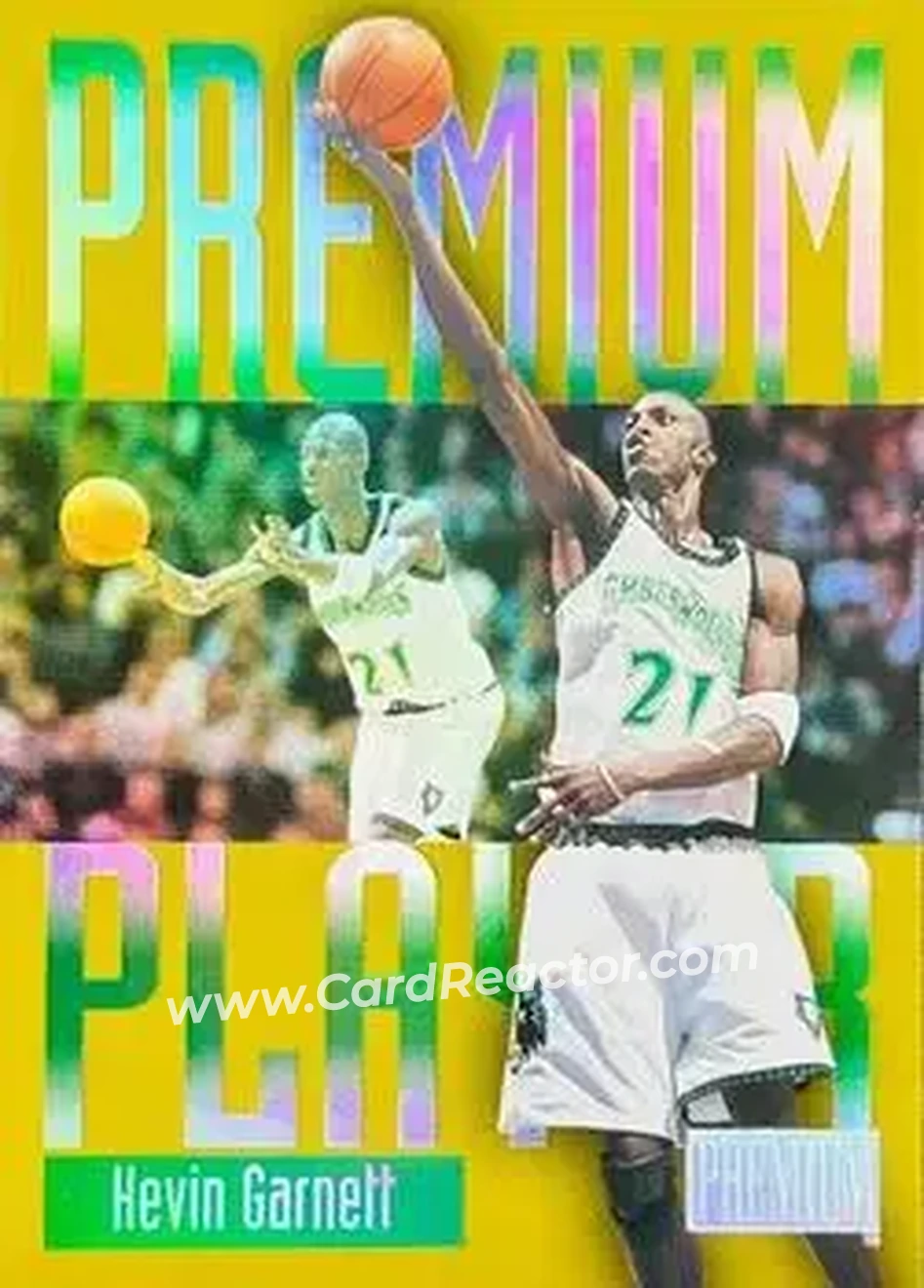 Front of Kevin Garnett