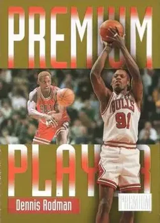 1997-98 SkyBox Premium #10 PP Premium Player Dennis Rodman