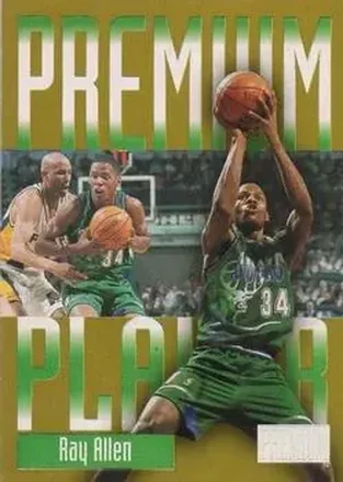 1997-98 SkyBox Premium #11 PP Premium Player Ray Allen