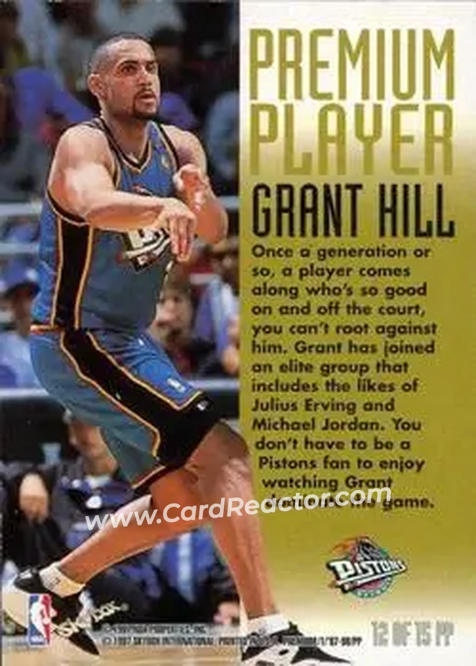 Back of Grant Hill
