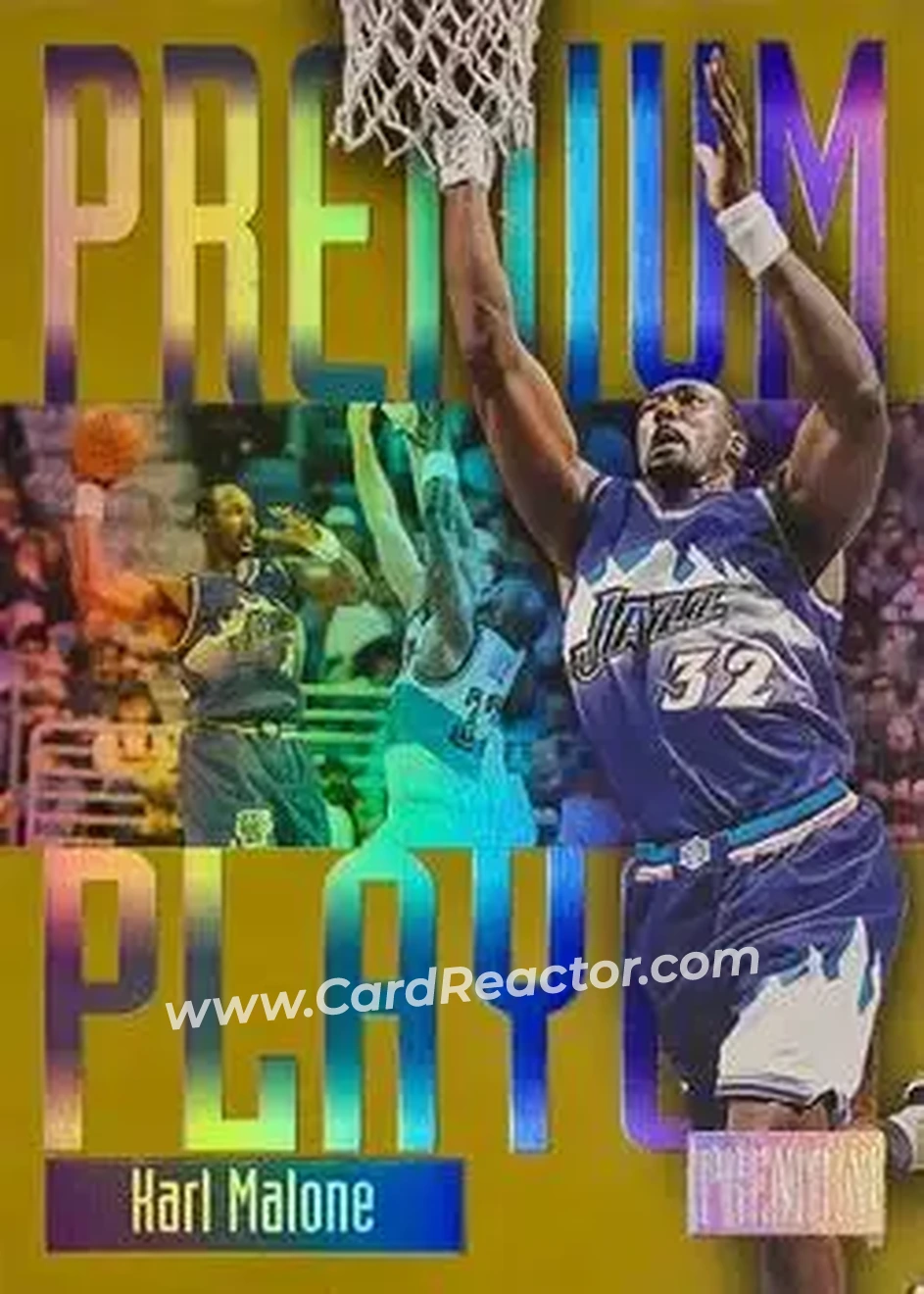 Front of Karl Malone