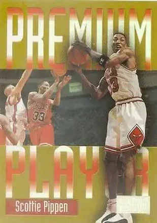 1997-98 SkyBox Premium #15 PP Premium Player Scottie Pippen