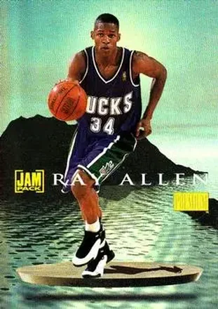 1997-98 SkyBox Premium #1 JP Jam Pack Ray Allen