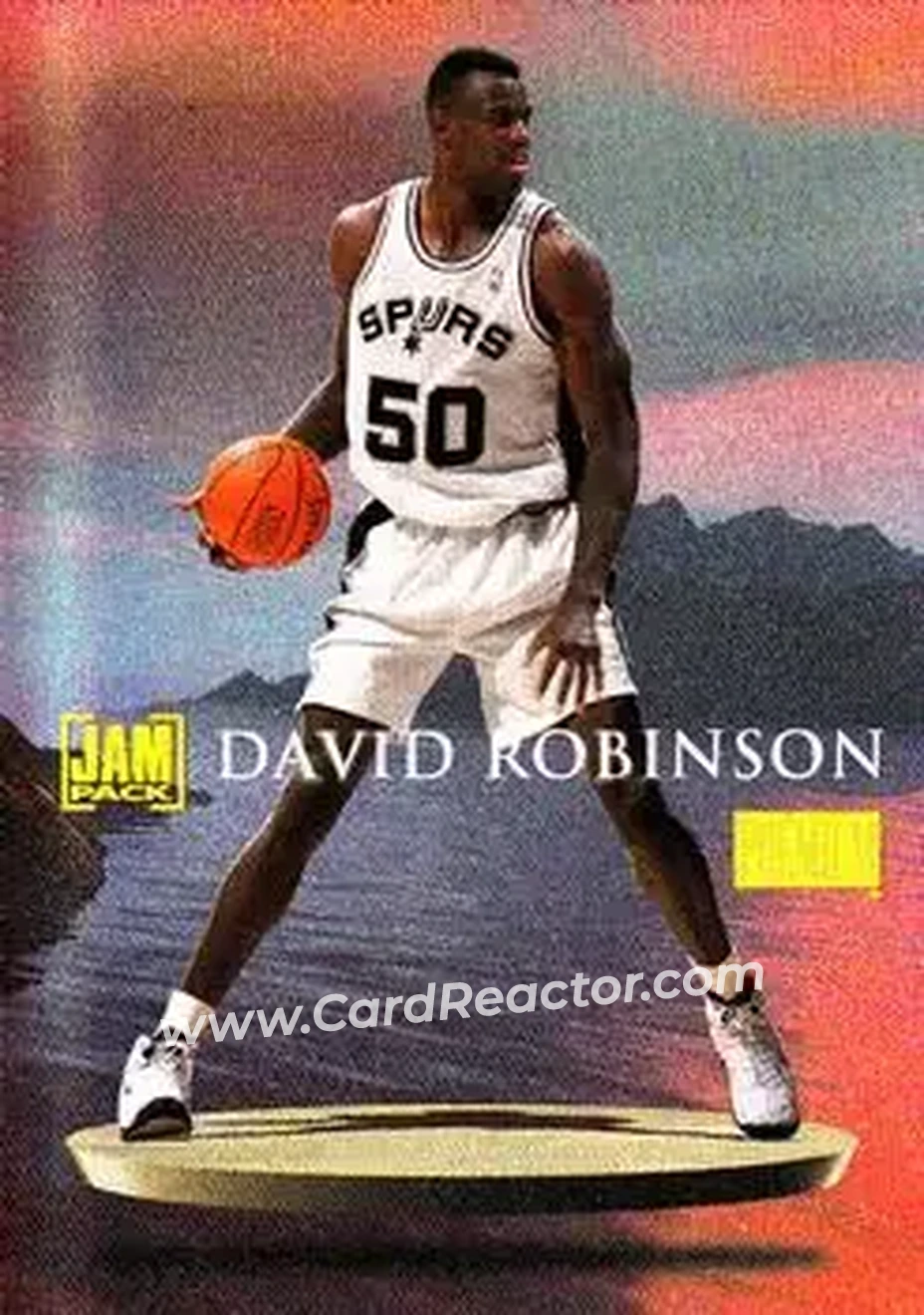 Front of David Robinson
