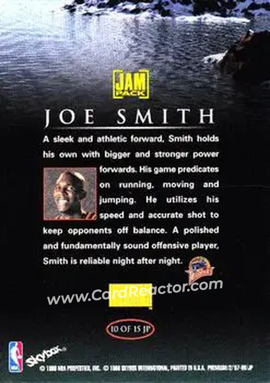 Back of Joe Smith