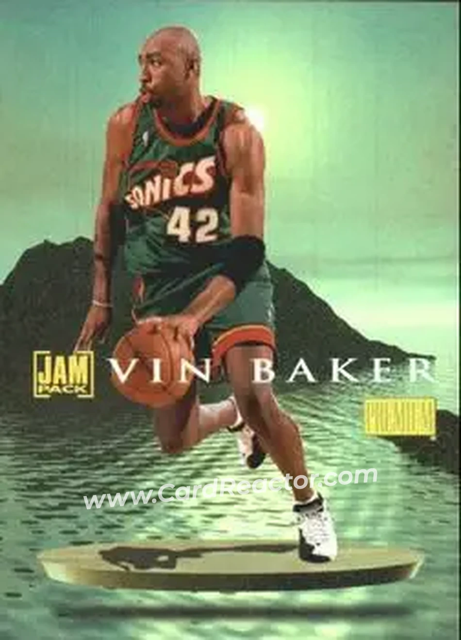Front of Vin Baker