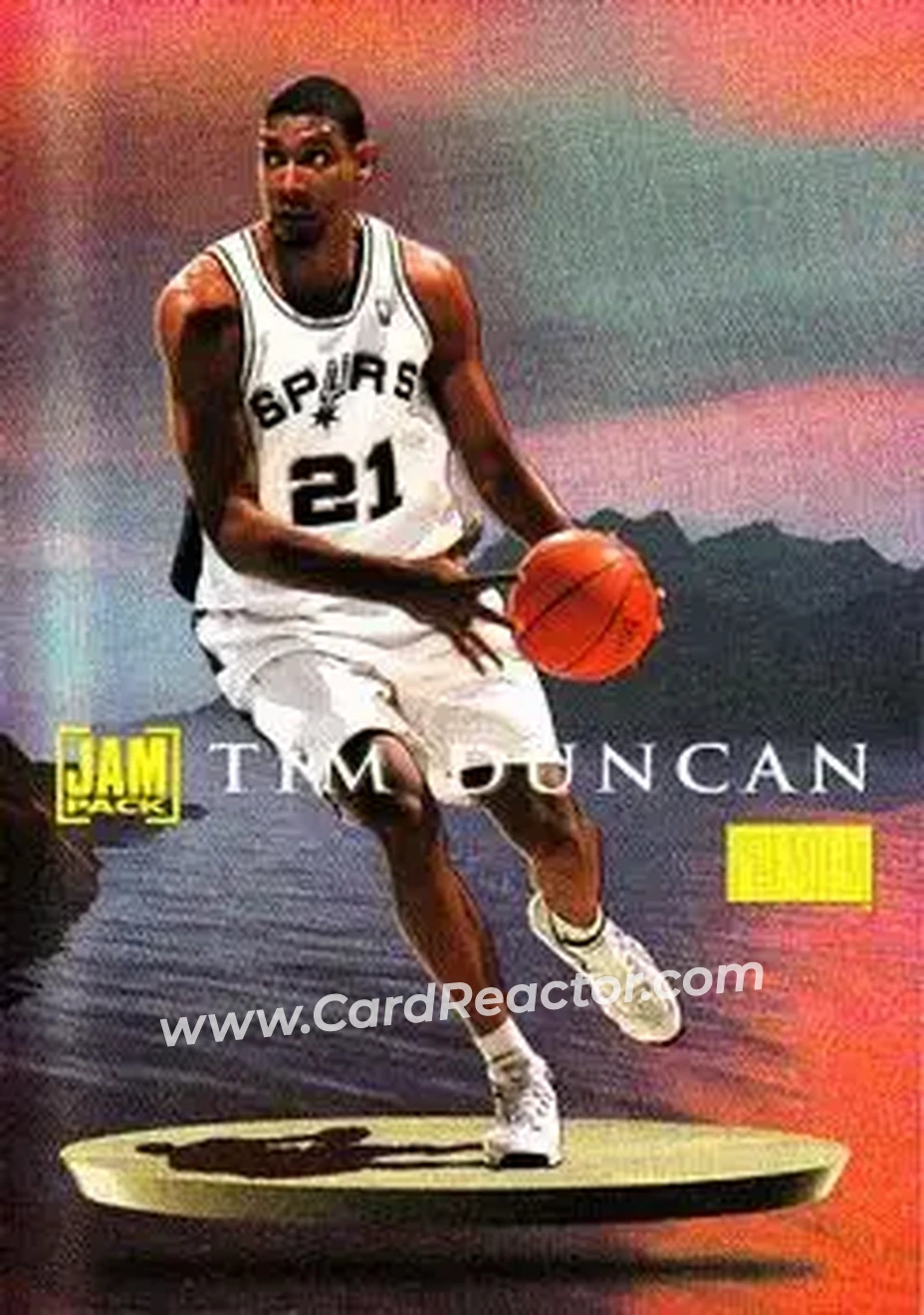 Front of Tim Duncan