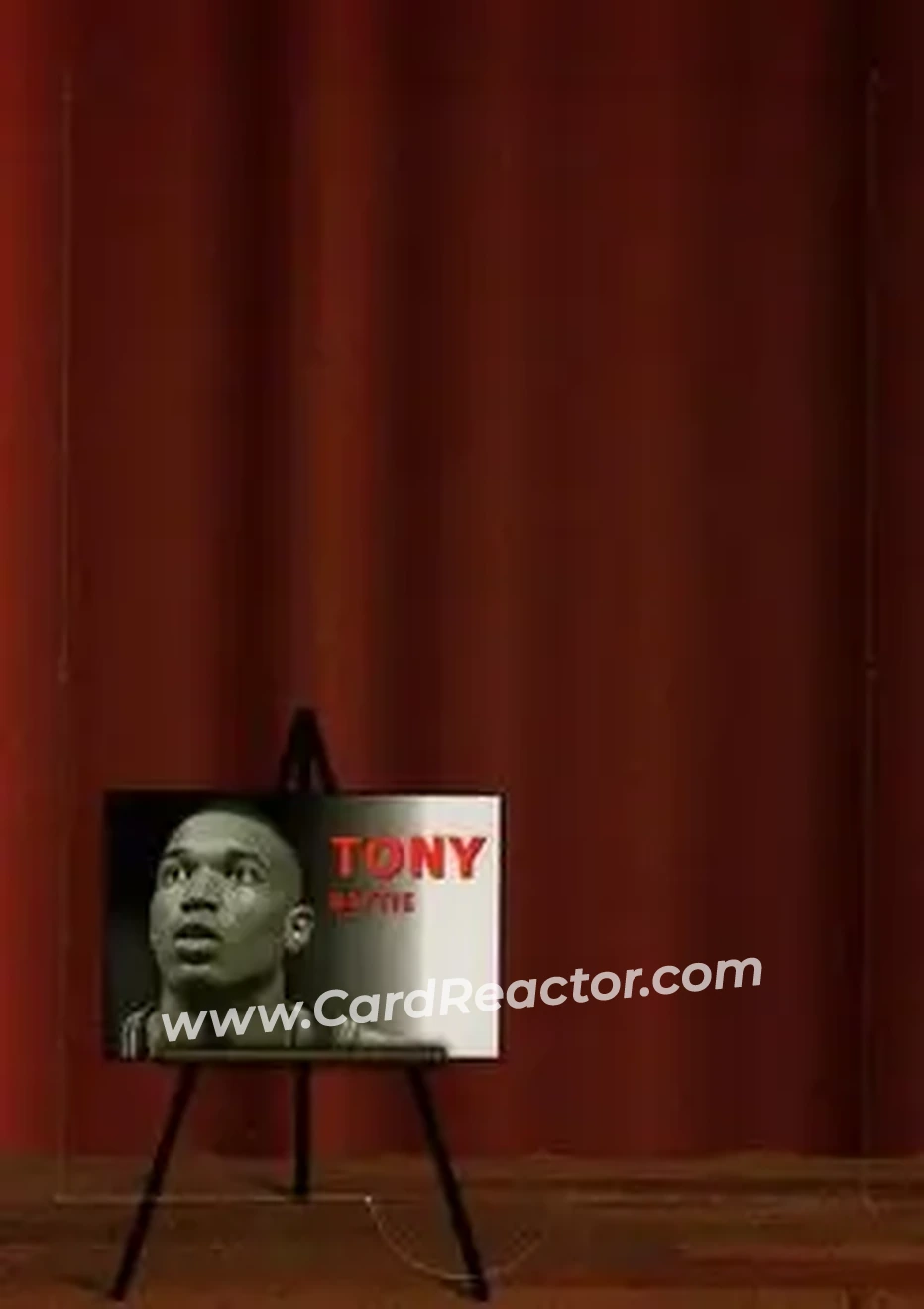 Front of Tony Battie