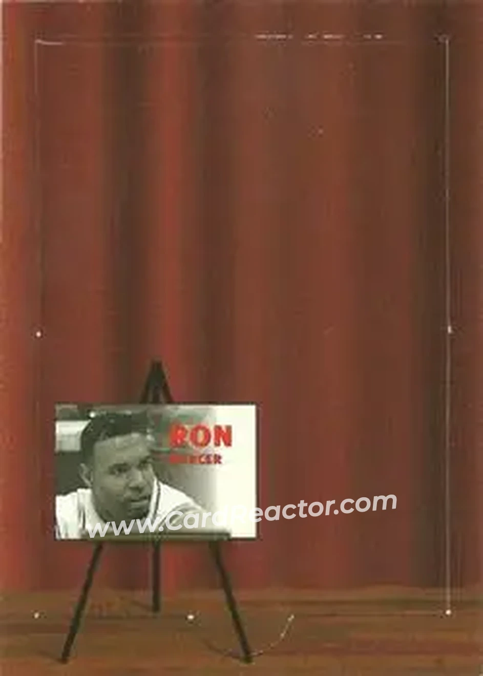 Front of Ron Mercer