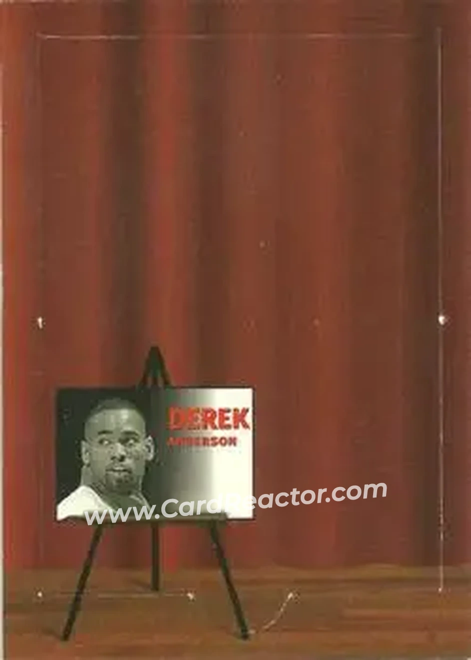 Front of Derek Anderson