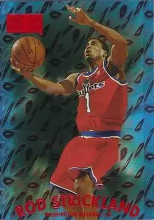 1997-98 SkyBox Premium #9 SR Star Rubies Rod Strickland