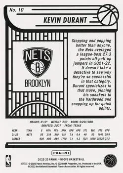 Back of Kevin Durant