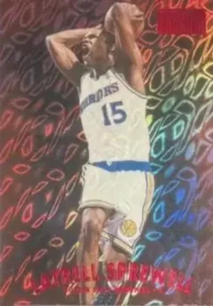 1997-98 SkyBox Premium #30 SR Star Rubies Latrell Sprewell