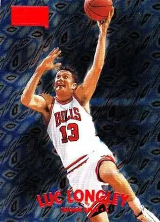 1997-98 SkyBox Premium #44 SR Star Rubies Luc Longley